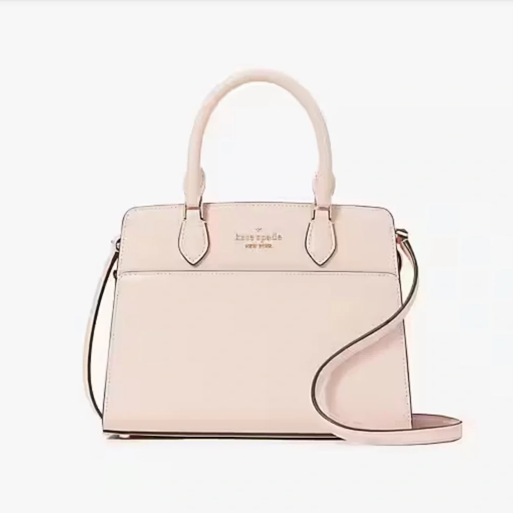 Kate Spade Madison Saffiano Leather Small Satchel
COLOR:
Conch Pink
NWT - Picture 2 of 16